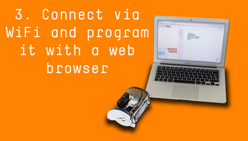3. Connect using WiFi then program it using your web browser